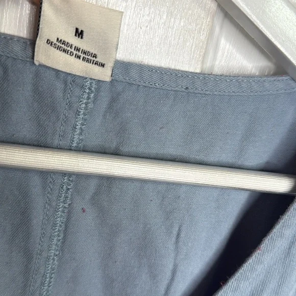 Lucy & Yak Juni 100% Organic Cotton Blue Boiler Jumpsuit W1652 Sz M - Picture 5 of 9